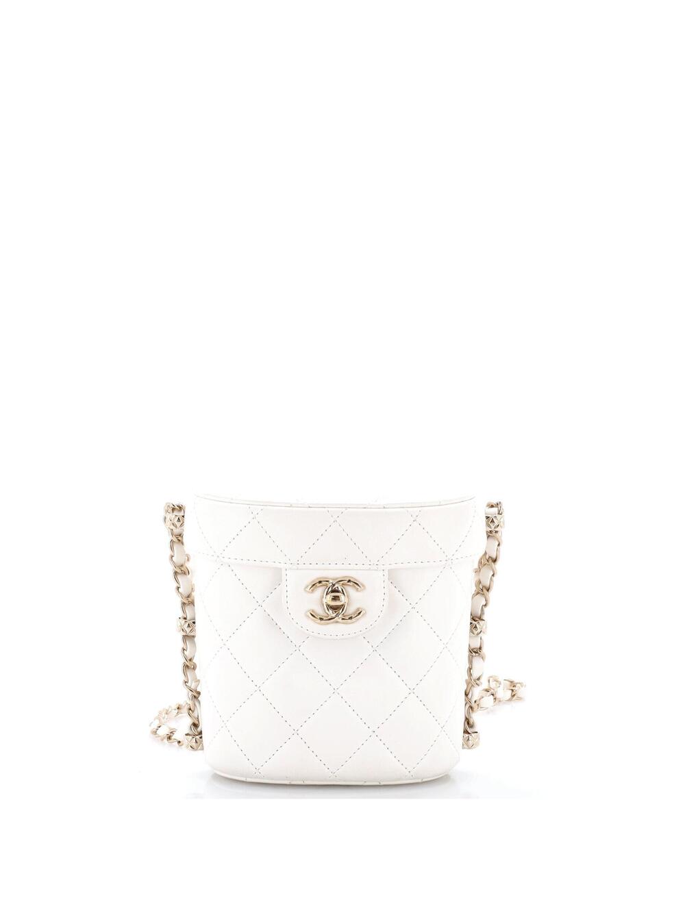 Chanel Cc Box Vanity Case With Chain #299242C39B